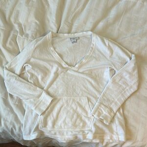 light white sweater. size PS (petite small)